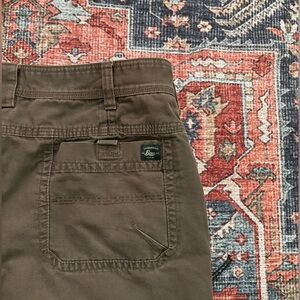 lightly used dark green pants